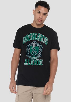 Cotton Soul, HARRY POTTER HOGWARTS SYLTHERIN ALUMNI - Print T-shirt - black