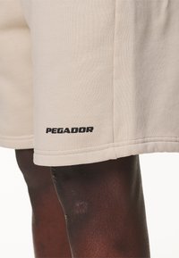 Pegador LOGO - Shorts - washed desert sand/black gum