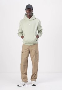 New Balance ALL DAY UNIFORM HOODIE UNISEX - Mikina - green