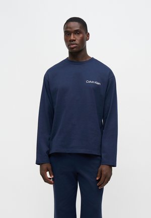 Calvin Klein Underwear, PYJAMA TOP - HERITAGE COTTON - Горнище на пижама - shoreline