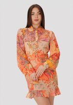 ERLINE – Blousejurk – orange