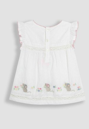 JoJo Maman Bébé REGULAR FIT   - Blouse - white mouse
