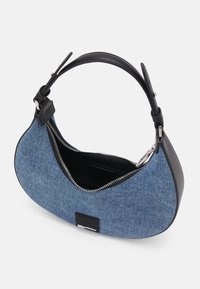 Karl Lagerfeld Jeans SMALL HALF MOON - Mala de mão - bright blue marble