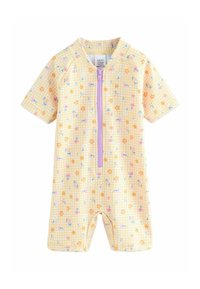 Niewybrane, yellow gingham ditsy
