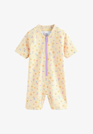 Next, REGULAR FIT - Traje de baño - yellow gingham ditsy