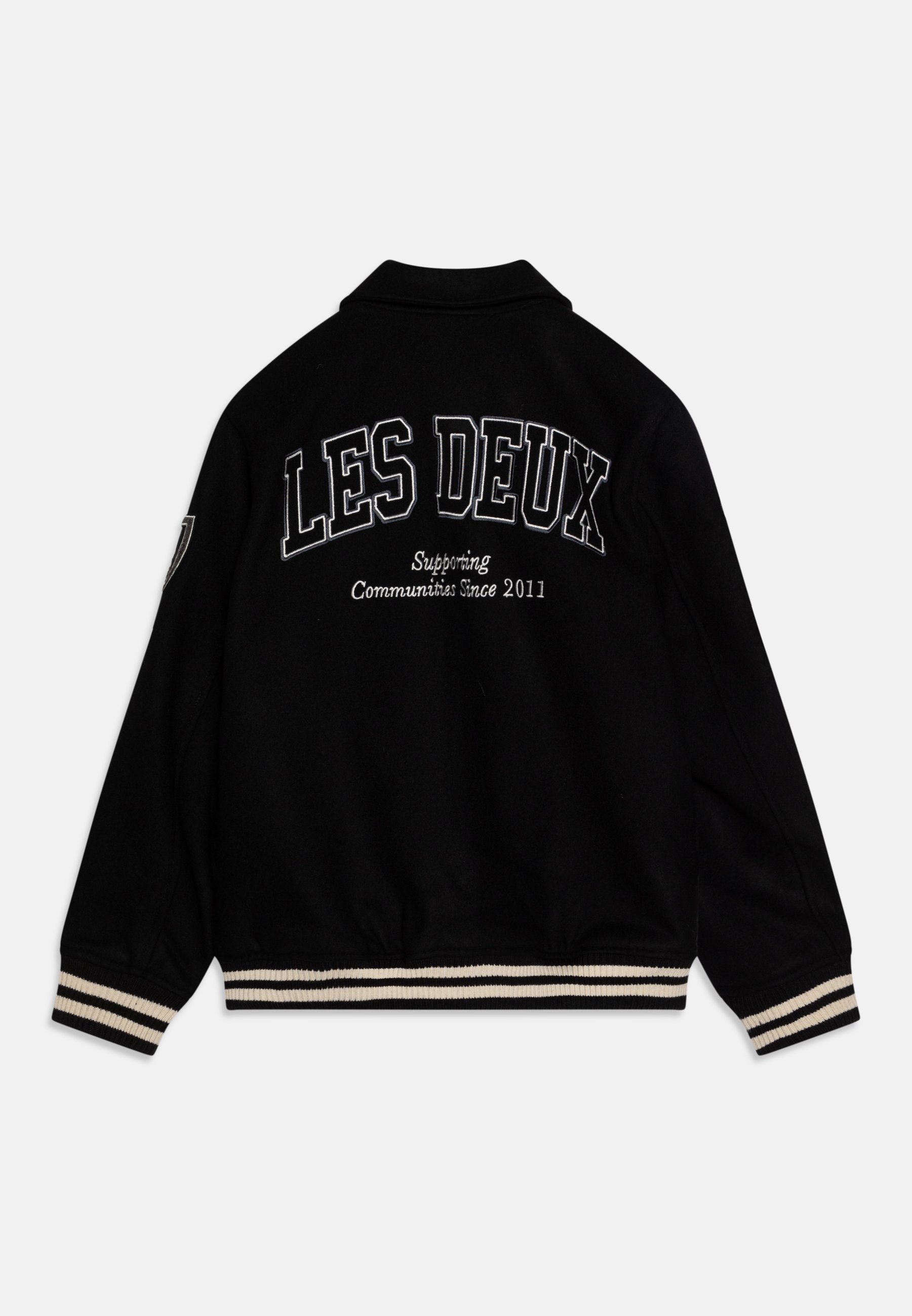 Les Deux VARSITY JACKET KIDS UNISEX - Blouson Bomber - black/noir