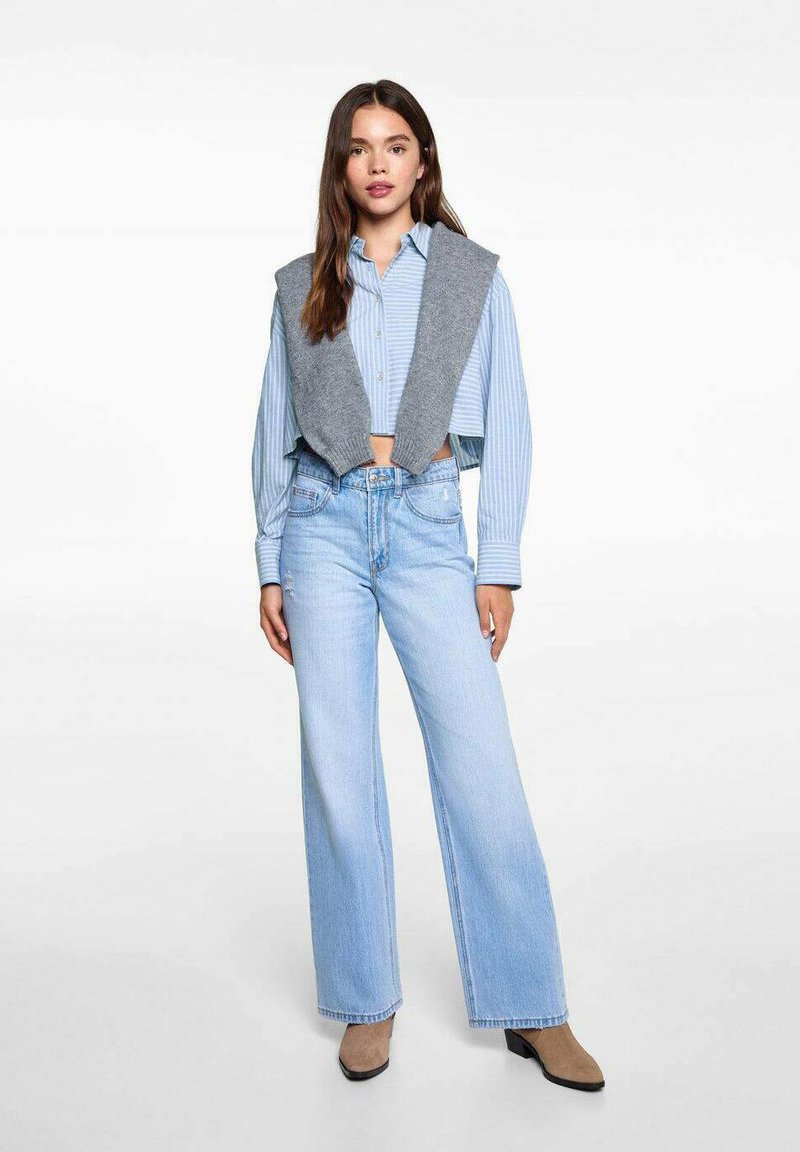 Mango Raya Mango Kids RAYA - Chemisier - himmelblå/bleu clair - ZALANDO.FR