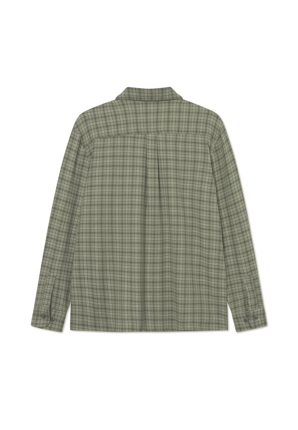 JOHN CHECK - Shirt - olive night4