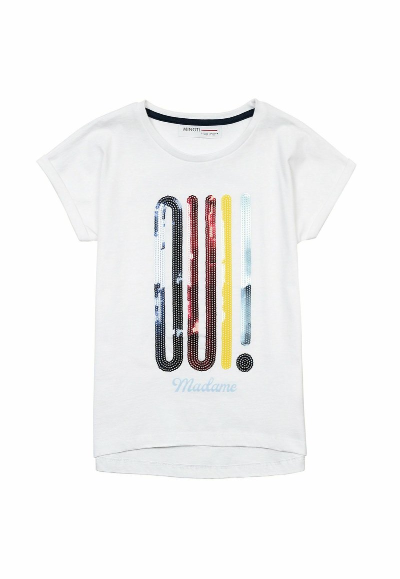 MINOTI T-shirt print wit MINOTI T-shirt print wit