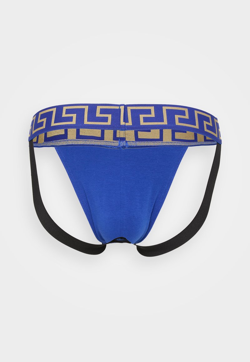 Versace UNDERPANTS JOCK STRAP TOPEKA NEW LOGO Briefs blau