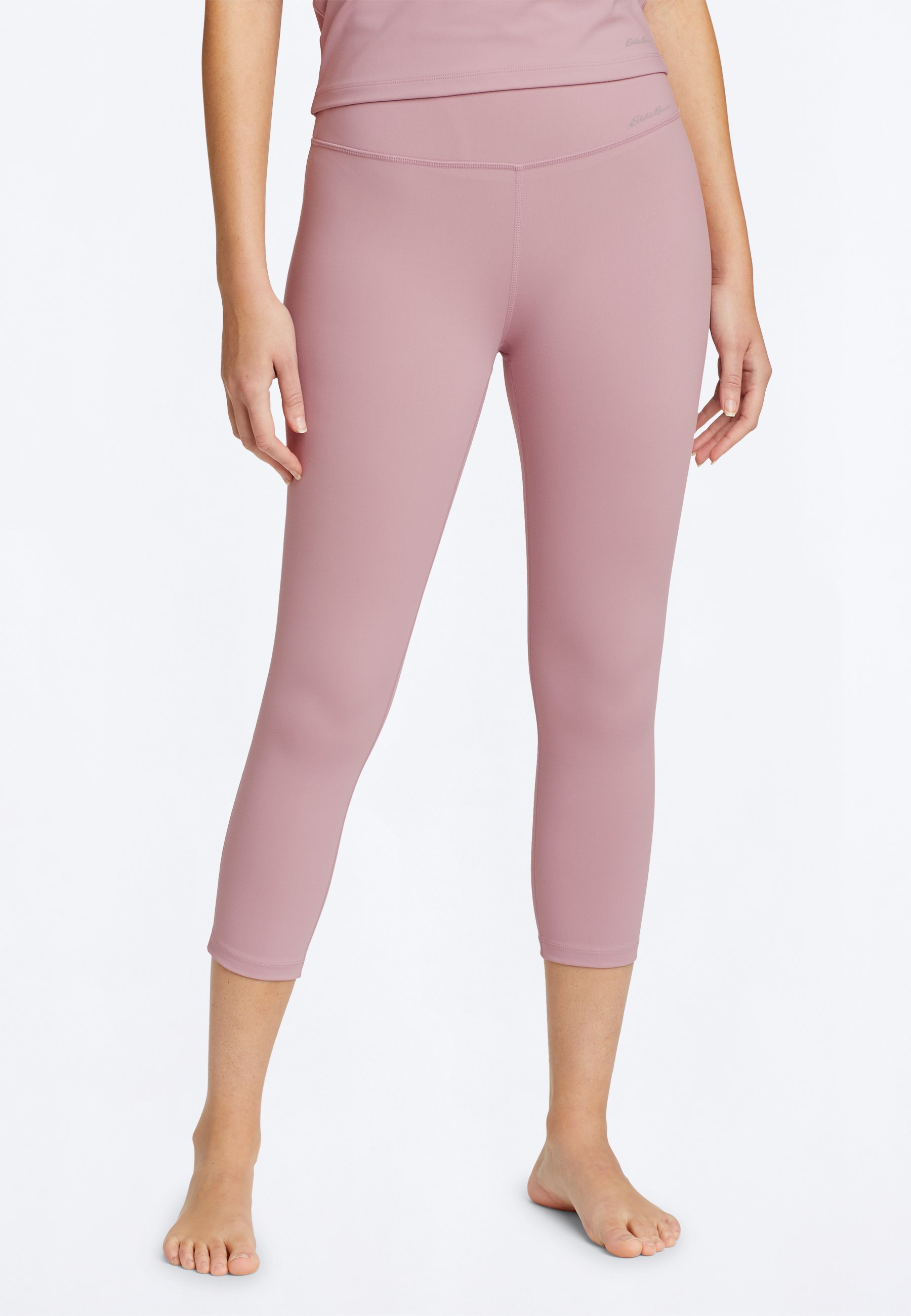 Eddie Bauer Movement Lux Capri - Leggings - Pfirsichrosa/Light Pink -  Zalando.de