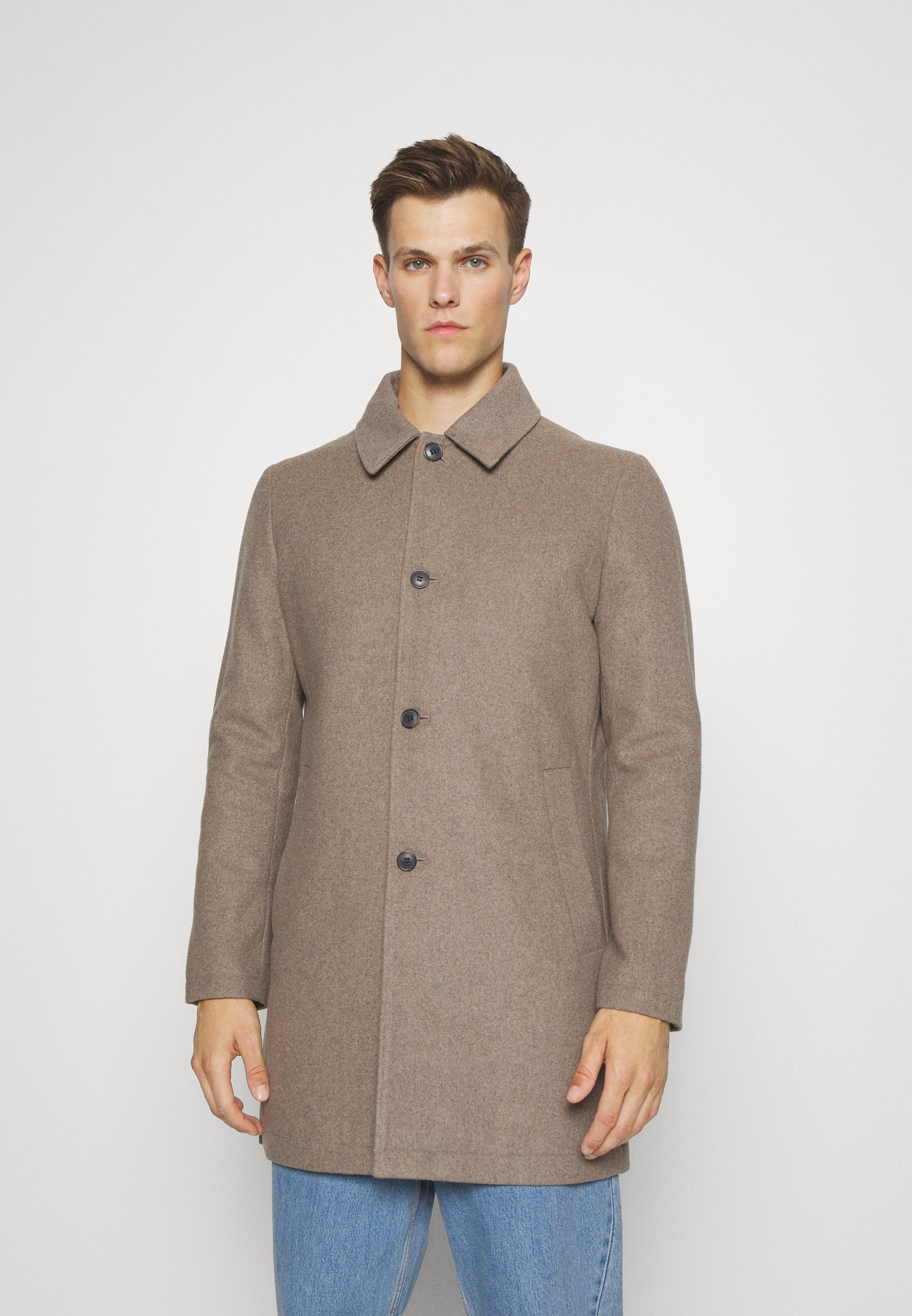 Selected Homme SLHCHRISTIAN CAR COAT - Klassischer Mantel - fossil 