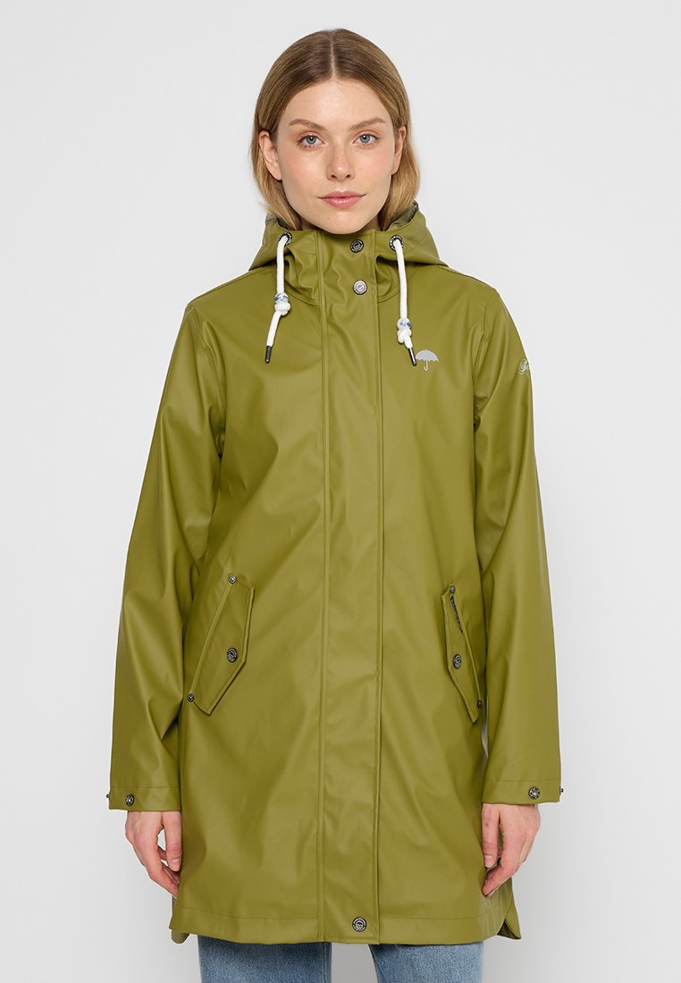 Schmuddelwedda Regenjas olijfgroen