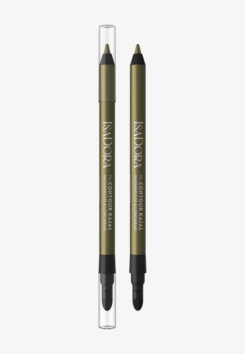 IsaDora - THE CONTOUR KAJAL WATERPROOF & LONGWEAR- - Eyeliner - olive green, Forstørre