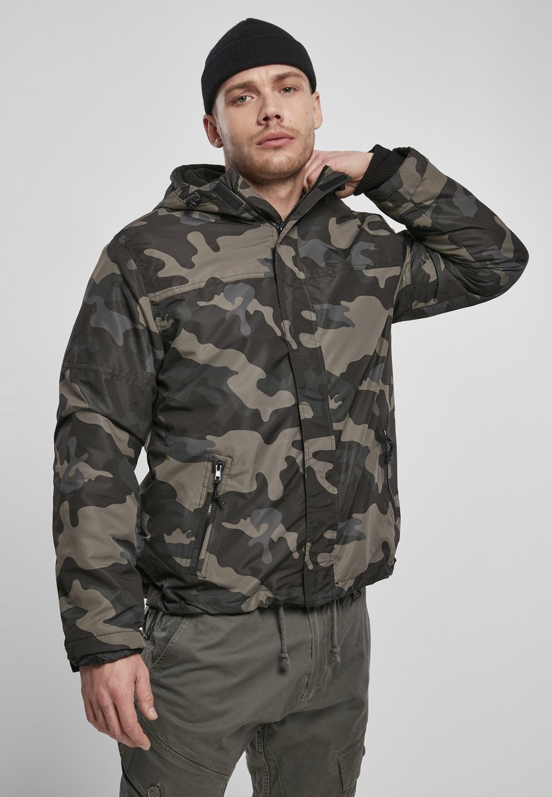 Brandit - BREAKER FRONTZIP - Jas - darkcamo, Vergroten