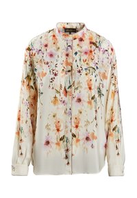 BARONESSA - Hemdbluse - var rosa pesca verde militare