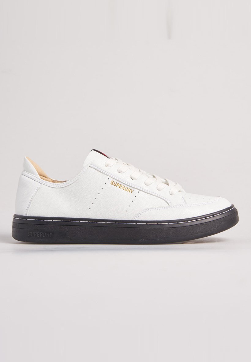 white superdry pumps