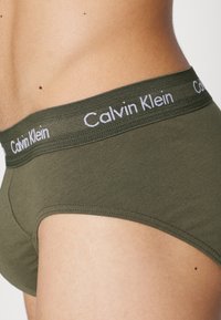 Calvin Klein Underwear HIP BRIEF 3 PACK COTTON STRETCH - Cuecas - blue