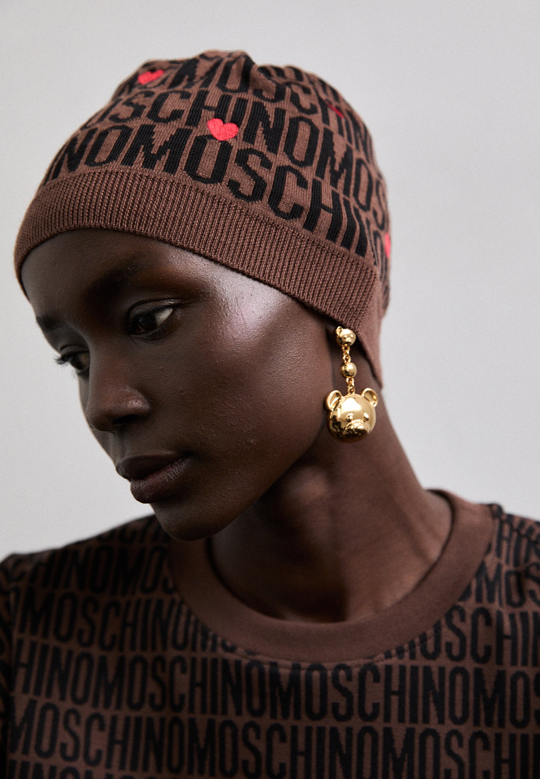 MOSCHINO CAPPELLO - Beanie - fantasia marrone/brown - Zalando display picture 1