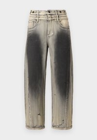 DECONSTRUCTION UNISEX - Baggy-farkut - black