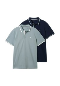 DOUBLEPACK POLO - Polo - sky captain blue