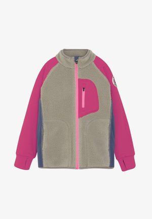 Color Kids COFleece TEDDY - Fleecejacke - pink glo