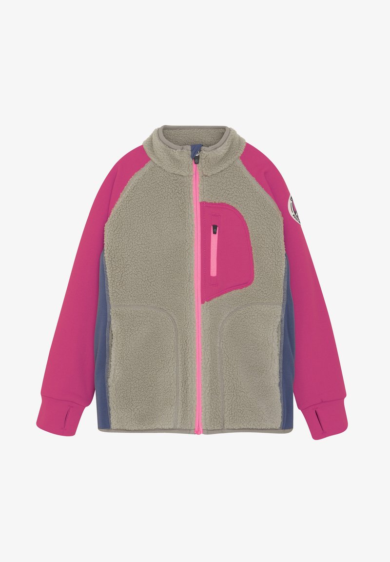 Color Kids COFleece TEDDY - Fleecejacka - pink glo