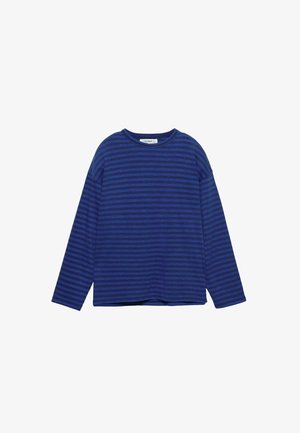 STRIPED - Top dugih rukava - blue