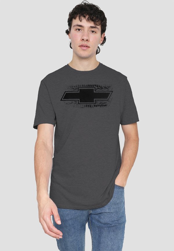 CHEVROLET BOWTIE BURNOUT - T-Shirt print - anthracite