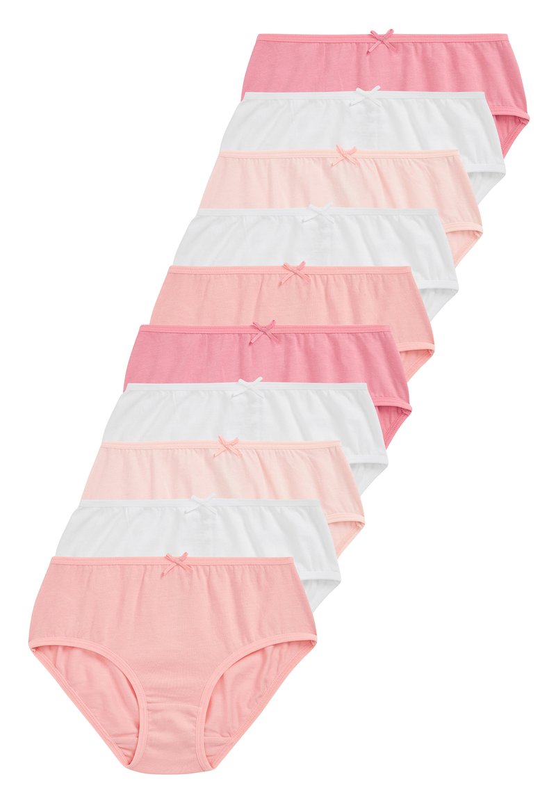 Next 10 PACK - Īsās apakšbikses - pink/white