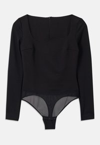 MADEMOISELLE BODYSUIT  THONG - Pitkähihainen paita - black