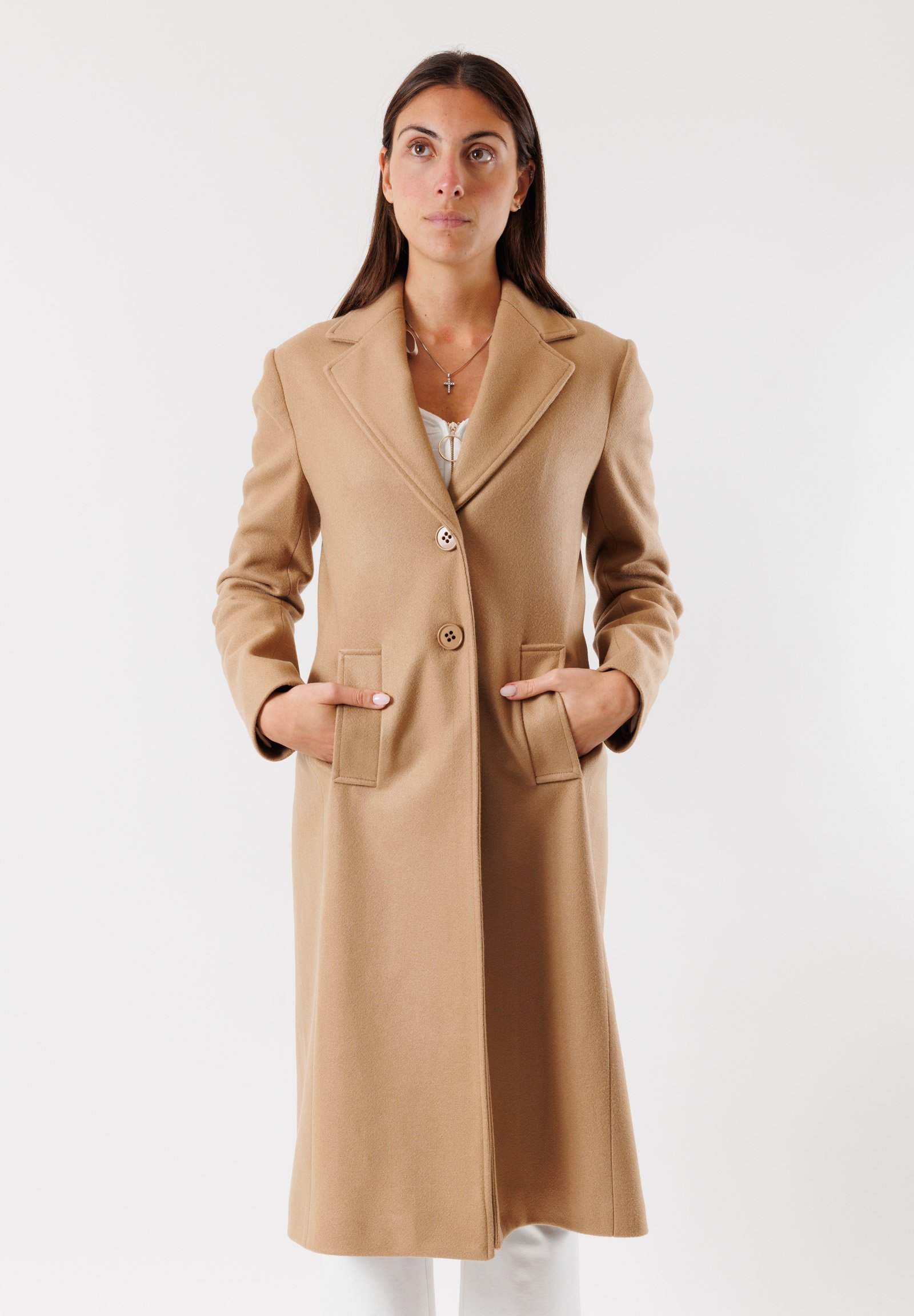 Cappotto Lungo Cappotto Cammello Donna Zalando MESANGE Cappotto