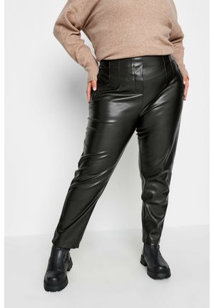 DARTED WAIST   - Pantalon classique - black