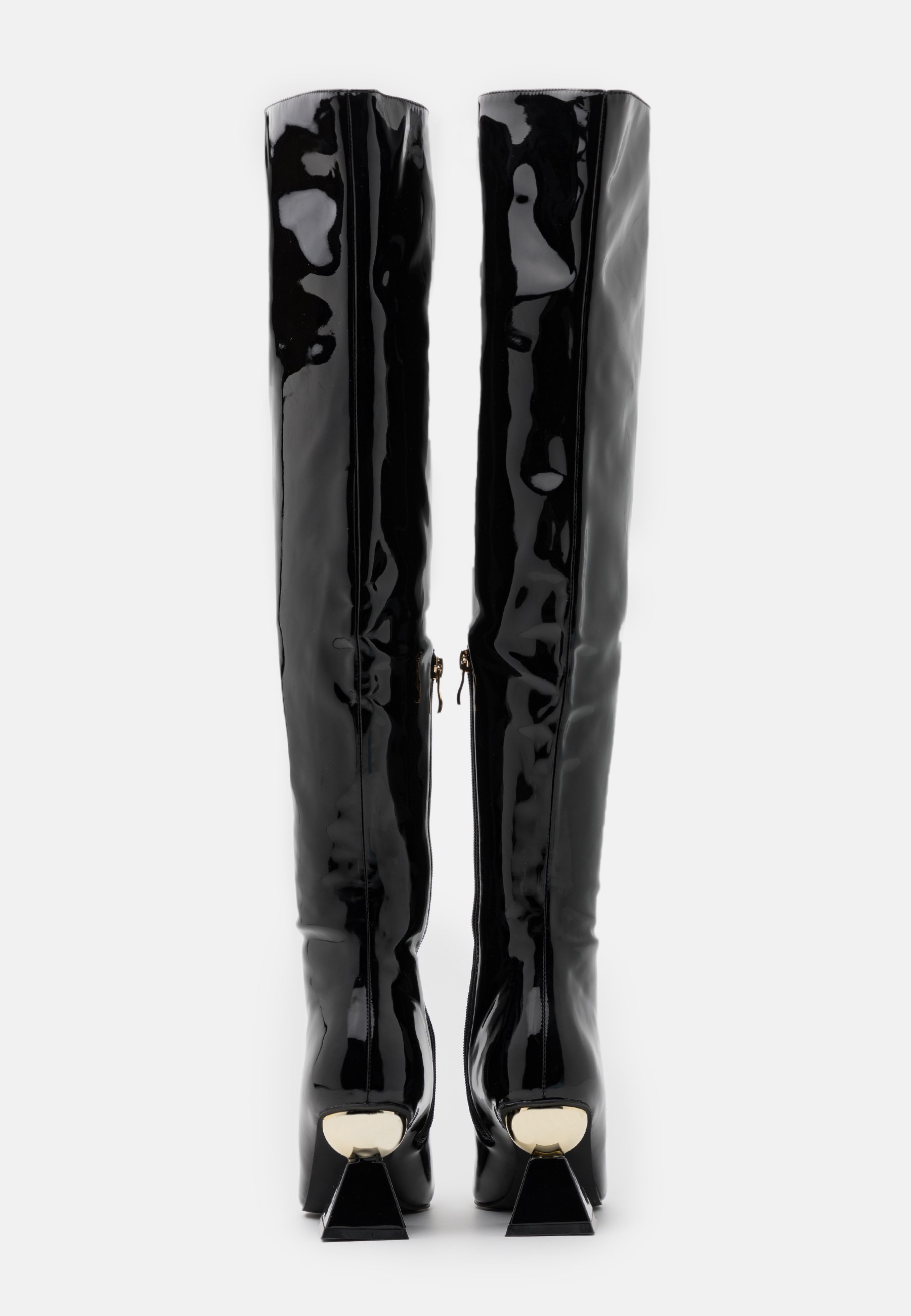SPIRAL Overkneeskor black SPIRAL Overkneeskor black