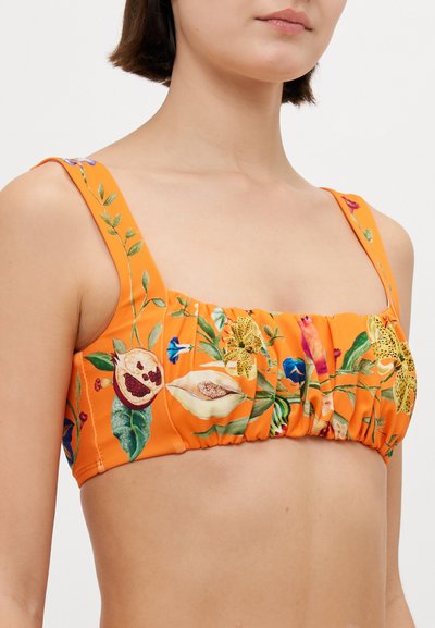 Alemais FLORES BALCONETTE  - Bikinitopp - tangerine