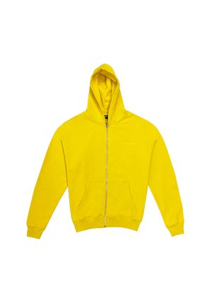 Sweatjacke - vintage washed solar yellow