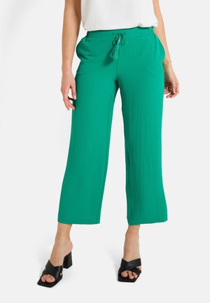 LARGE FLUIDE - Pantalones - vert