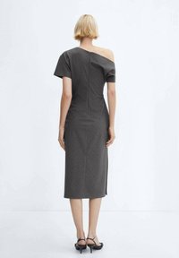 Mango Rochie de zi - mottled grey