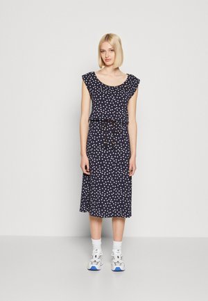 Ragwear TAGG MIDI - Φόρεμα από ζέρσεϊ - navy