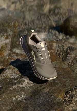 LONE PEAK 9 WATERPROOF LOW - Chaussures de marche - taupe