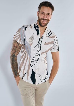 Emilio Adani KURZARM - Hemd - creme