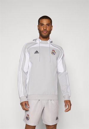 adidas Performance REAL - Sporto klubų atributika - light solid grey/white