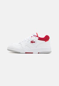 Não selecionado, white/red