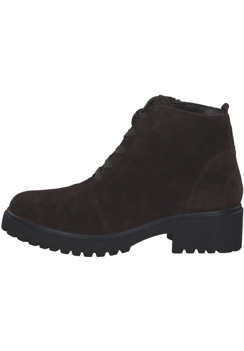 Waldläufer Stivaletti con plateau - moro