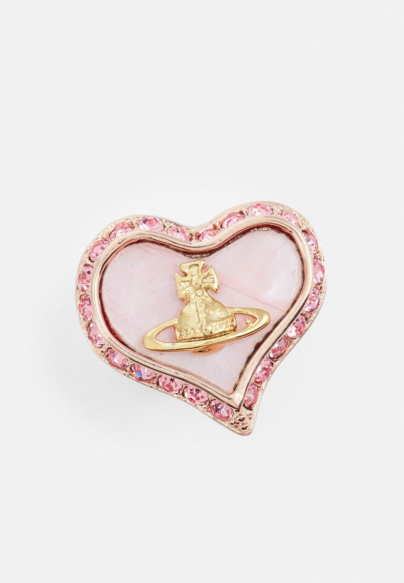 Vivienne Westwood Petra Earrings Ohrringe Pink Gold Coloured Goldfarben Zalando De