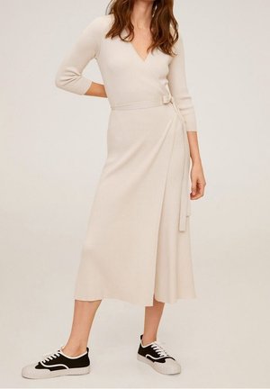 Jumper dress - beige