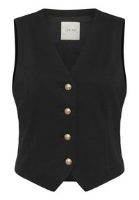 Cream Väst - black