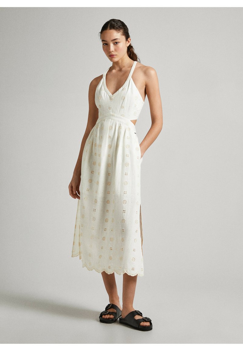 Pepe Jeans Jurk crème Pepe Jeans Jurk crème