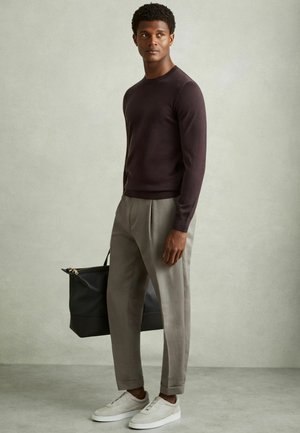 Reiss Maglione - dark bordeaux