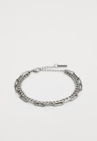 DOUBLE LAYER BRACELET UNISEX  - Pulseira - silver-coloured